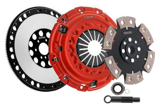 Action Clutch 04-08 Acura TSX 2.4L (K24A2) Stage 4 Clutch Kit (1MD) w/Lightened Flywheel ACR-0499