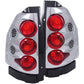 Anzo 2002-2008 Gmc Envoy Tail lights Chrome