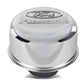 Ford Racing Logo Push-In Type Air Breather Cap - Chrome 302-215