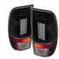 Spyder Ford F150 side 97-03/F250/350/450 Super Duty 99-07 LED Tail Lights Blk ALT-YD-FF15097-LED-BK 5003461
