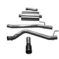 Corsa 2020 Jeep Gladiator JT 3.6L, Single Side Exit Cat-Back Exhaust System w/ Single 4in Black Tip 21060BLK