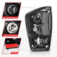 ANZO 16-21 Toyota Tacoma LED Tail Lights - w/ Light Bar Sequential Black Housing & Clear Lens 311400