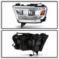 SPYDER Dodge Ram 19-20 Halogen Model Only Projector Headlights Chrome PRO-YD-DR19HALAP-SEQ-C 5087638