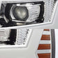 AlphaRex 07-13 Chevy 1500 LUXX LED Proj Headlights Plank Design Chrome w/ Activ Light/Seq Signal/DRL 880222 *Discontinued
