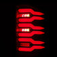 AlphaRex 07-14 Chevrolet Silverado 1500/2500HD/3500HD Luxx-Series LED Tail Lights Black/Red 620000 *Discontinued