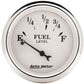 Autometer Old Tyme White 5 Piece Kit (MPH/FUEL/OILP/WTMP/BAT) 59-60 Chevy Car Direct-Fit Dash Kit 7034-OTW