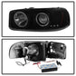Spyder GMC Sierra 1500/2500 99-06 Projector Headlights CCFL Halo LED Blk Smke PRO-YD-CDE00-CCFL-BSM 5078704