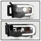 Spyder Dodge Ram 1500 02-05/Ram 2500/3500 03-05 High-Power LED Headlights - Black PRO-YD-DR02V2PL-BK 5088079