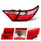 Anzo 2015-2016 Toyota Camry LED Taillights Red/Clear