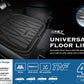 3D MAXpider 777-1 Universal Kagu Black Mat 4pcs (Size: L Front L 28in x W 21in Rear L 20in x 21in) 2099L-09-FR4