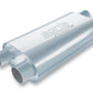 Borla Universal Oval Transverse Single 3in Inlet/2.5in Outlet 19in x 10.25in x 5.5in Turbo Muffler 40474