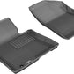 3D MAXpider 2013-2017 Hyundai Elantra GT Kagu 1st Row Floormat - Black L1HY01811509