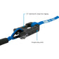 Borne Off-Road 12K Winch - Blue Synthetic Rope BNWN-12-SBL