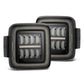 AlphaRex 18-23 Jeep Wrangler JL NOVA Prismatic LED Taillights Alpha-Black 602010 *Discontinued