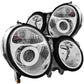 Anzo 1999-2002 Mercedes Benz E Class W210 Projector Headlights Chrome