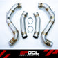 Spool AMG M177 E63 Downpipes [Upgraded Race Downpipes]