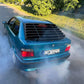 BMW E36 Compact Series 3 Black Back Windshield Louvers (1992 - 1999)