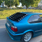 BMW E36 Compact Series 3 Black Back Windshield Louvers (1992 - 1999)
