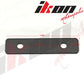 Universal Black Brushed Front License Plate Relocate Mounting Bracket
