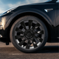 Split Hub Center Cap Covers for Model Y 20"/21" | 4-Piece Set | 5 Colors | Curb Rash Protection