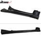 2000-2005 Toyota Celica VIP Style Unpainted Black Side Skirts PU