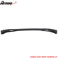2001-2003 Honda Civic Mugen Style Unpainted Black Front Bumper Lip PP