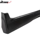2001-2005 Lexus IS300 TR T-R Style Unpainted Black Side Skirts PU