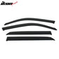 2001-2007 Toyota Sequoia Tape on Visor Windows Rain Guard Acrylic 4PC