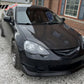 2002-2004 Acura RSX Front Lip Mugen Style Unpainted Lip Spoiler PU