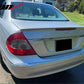 2003-2009 Benz W211 Trunk Spoiler Wing #744 Brilliant Silver Metallic