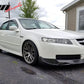 2004-2006 Acura TL Sedan MU Style Unpainted Black Front Bumper Lip PU