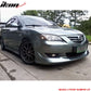 2004-2006 Mazda 3 Type-I Front Bumper Lip PU