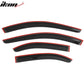 2004-2008 Acura TSX Slim Style Smoke Tinted Visor Windows Acrylic
