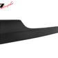 2004-2010 Mazda RX8 OE Style Unpainted Black Side Skirts Extension PU