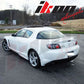 2004-2010 Mazda RX8 OE Style Unpainted Black Side Skirts Extension PU