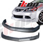 2005-2006 Acura RSX DC5 MU Style Unpainted Black Front Bumper Lip PU