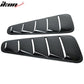 2005-2009 Ford Mustang OEM Style Painted #UA Ebony Window Side Louver