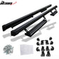 2005-2022 Toyota Tacoma Double OE Style Black Running Boards Steel