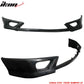 2006-2008 Honda Civic Coupe Front Lip HF-P Style Unpainted Lip Splitte