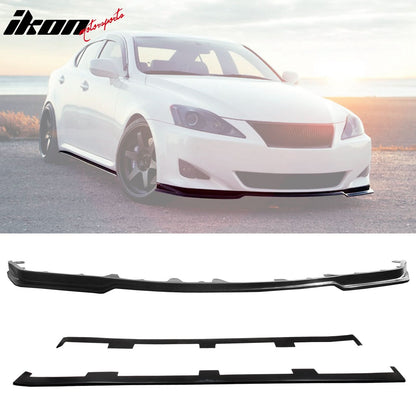 Side Skirts & Front Lip ForÂ 2006-2008 Lexus IS250 IS350 JDM PM Style