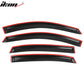 2006-2013 Chevy Impala Smoke Tinted Slim Style Visor Window Acrylic
