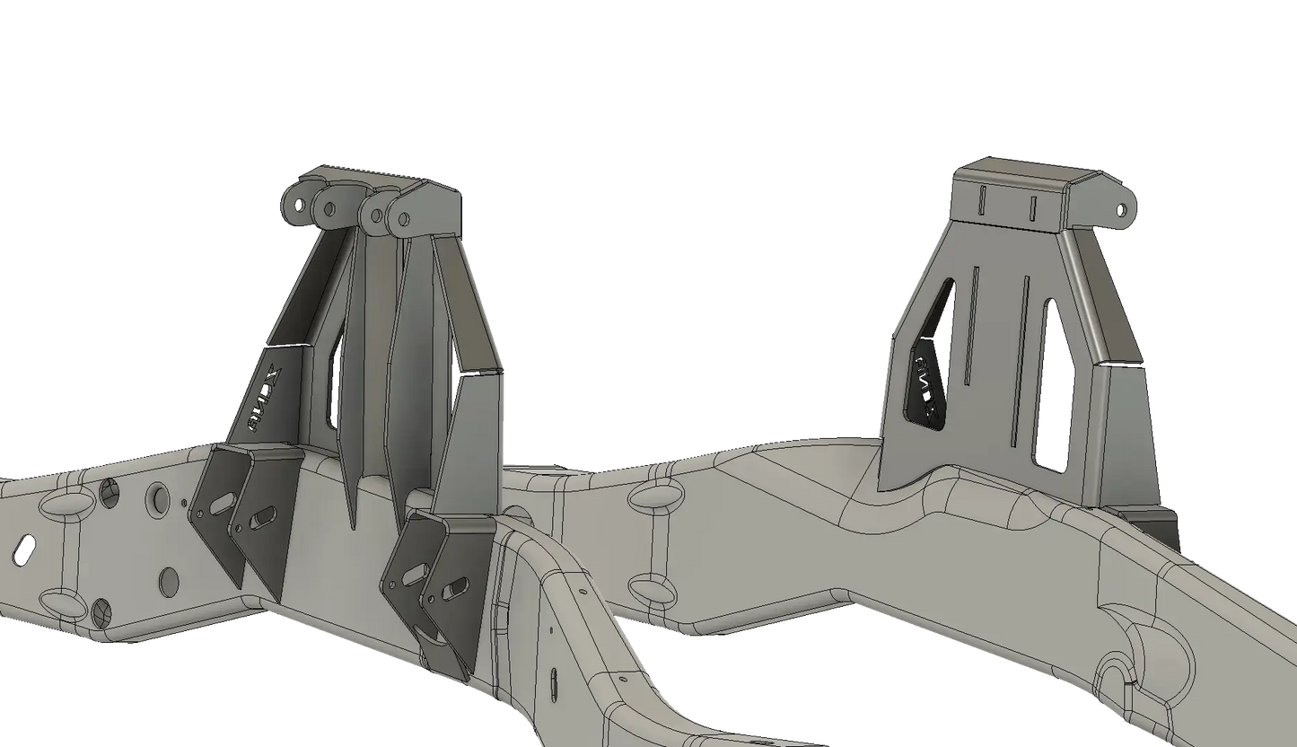 1999-2006 Chevy / GMC - GMT800 1500 - Stand Alone Shock Tower Pair
