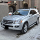 2007-2012 Benz X164 GL-Class OEM Style Black Silver Running Board