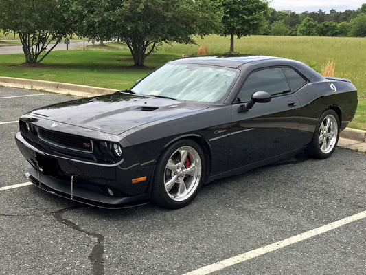 Dodge Challenger RT/ SXT Carbon Fiber Front Wind Splitter 2008 - 2010