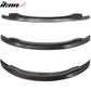 2008-2013 BMW M3 Coupe Sedan Convertible C Black Front Lip SplitterPU