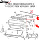 2008-2014 Dodge Challenger Front Bumper + SRT Front Lip PP