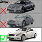2008-2014 Infiniti G37 2Dr Coupe & Q60 TS Style Front Bumper Lip PU