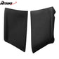 2008-2015 Mitsubishi Lancer EVO Style Unpainted Rear Bumper Aprons PU