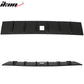 2008-2016 Mitsubishi Lancer X EVO Rear Roof Spoiler W/Shark Fins ABS