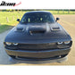 2008-2023 Dodge Challenger Hellcat Hood Scoop Air Intake Vent Aluminum